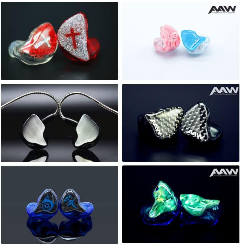Advanced AcousticWerkes W900 Reference Hybrid CIEM - Extended
